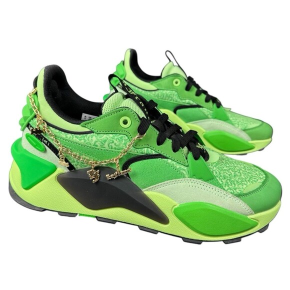 Puma RS-XL Men Size 12 Green RS-XL La France Sneakers Shoes Casual Lace Up New - Picture 6 of 10